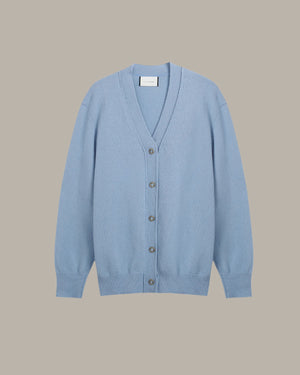 V-Neck Wool Cardigan