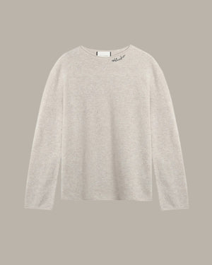 Wool Collar Details Jumper