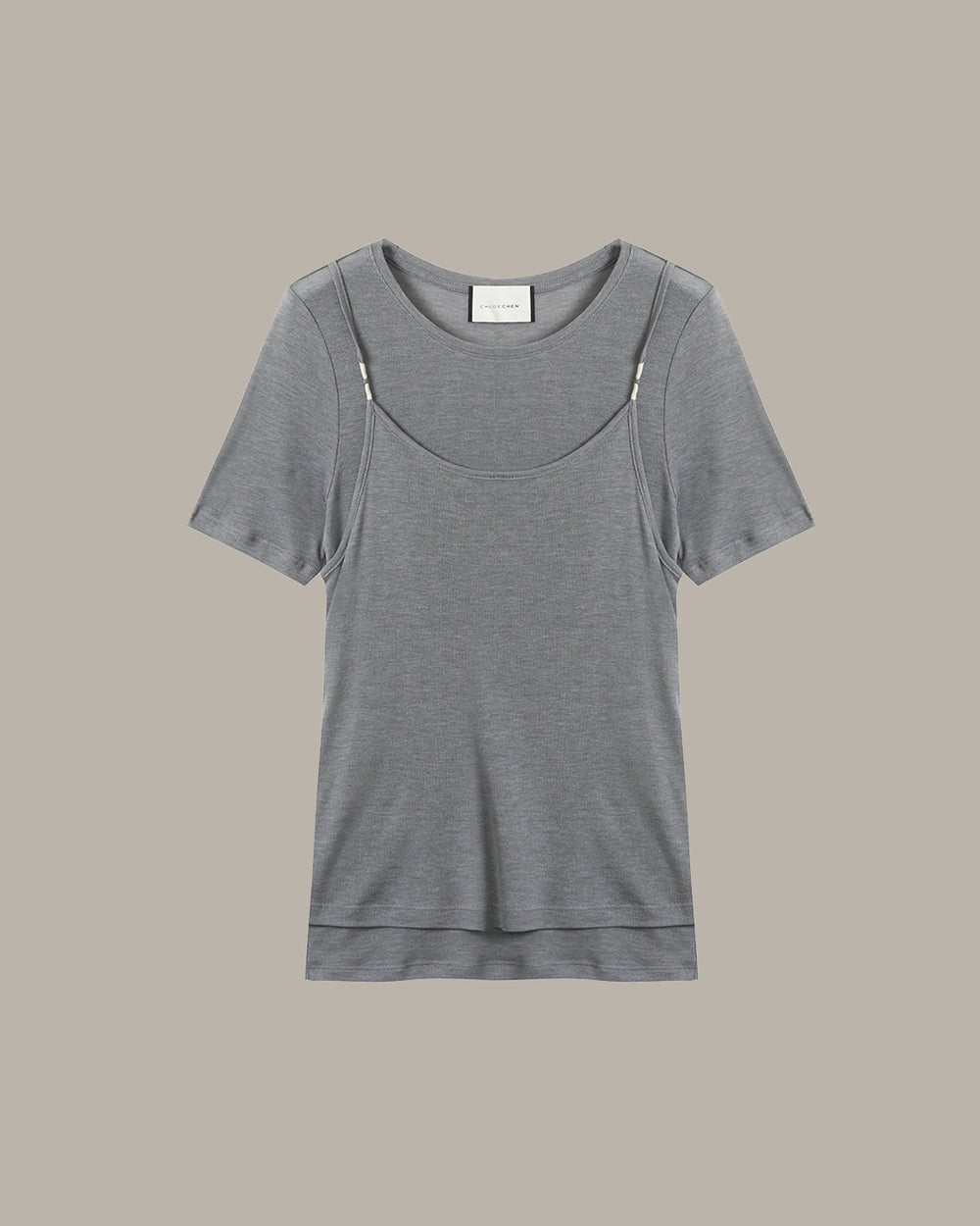 Two-Layers Short Sleeve Tee