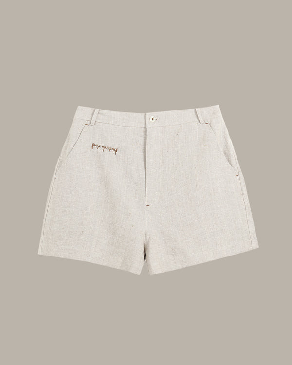 Stitch Details Linen Short