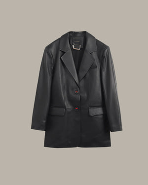 Leather Blazer
