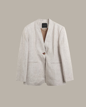 100% Linen Classic Blazer