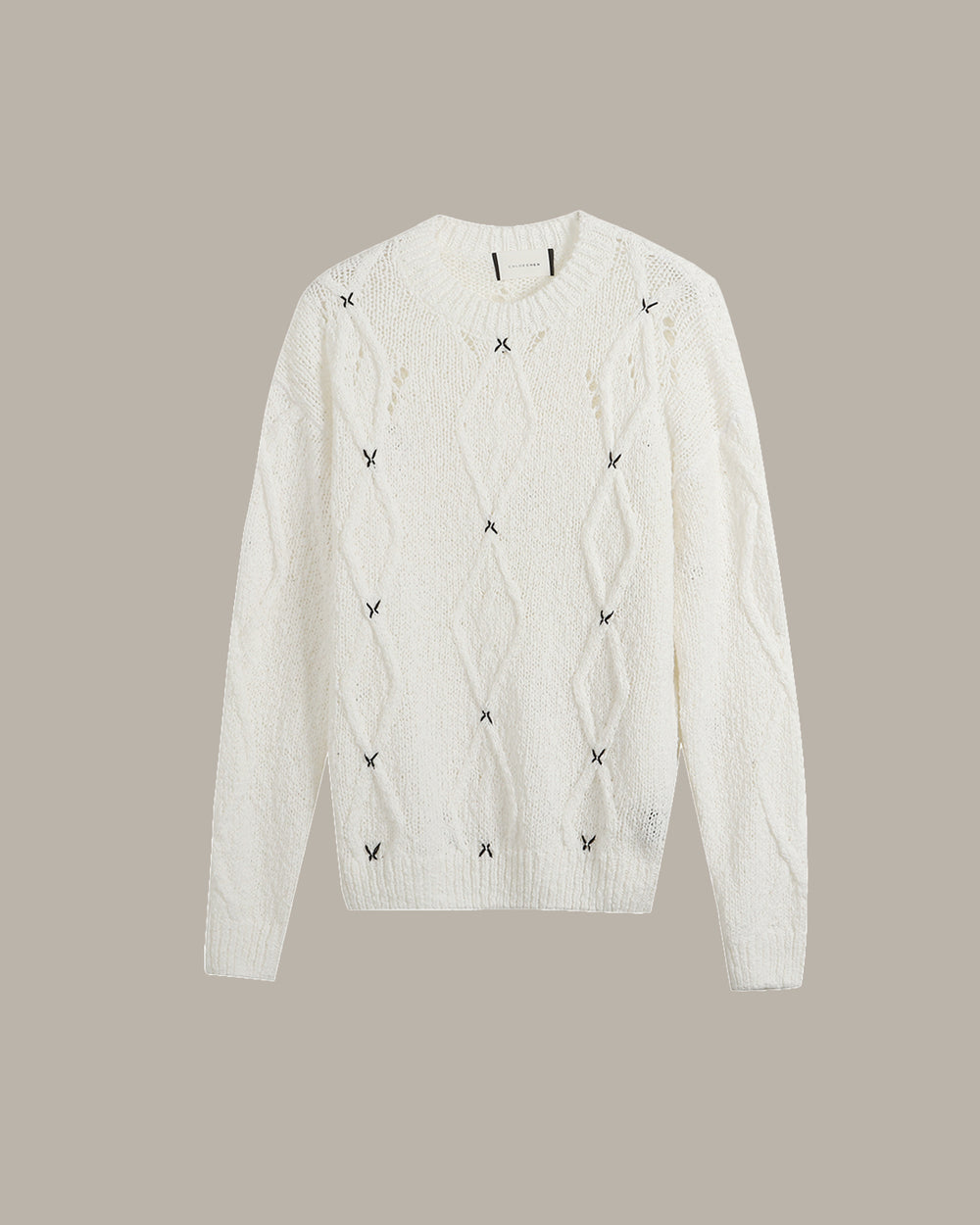 Cross Stitch Warmth Knit Jumper