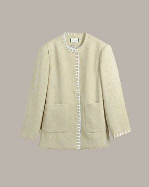 Stitch Detailed Jacket