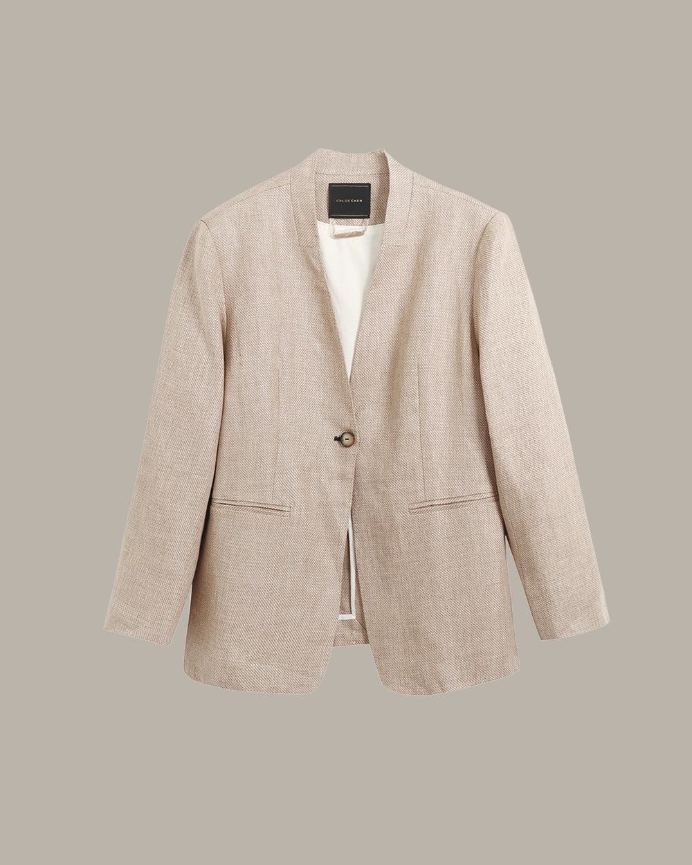 100% Linen Classic Blazer
