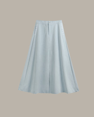 Slit Detailed Midi Skirt