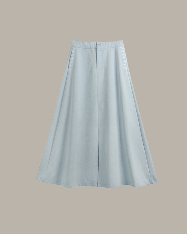 Slit Detailed Midi Skirt