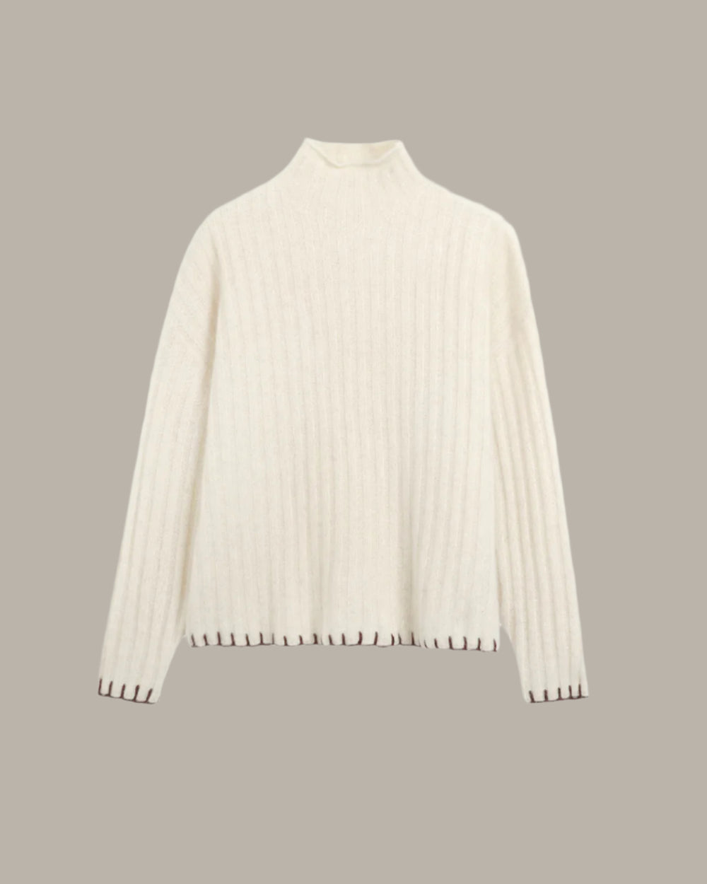 Yak Wool Turtleneck Sweater