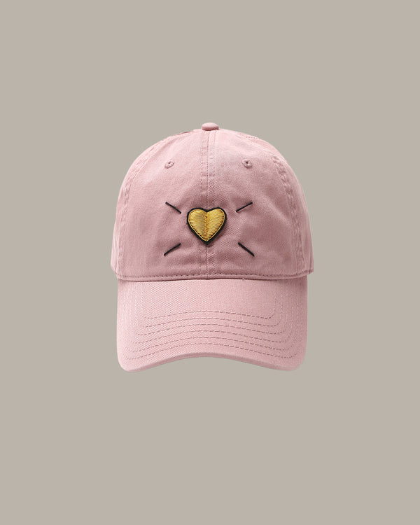 Heart Embroidered Cap
