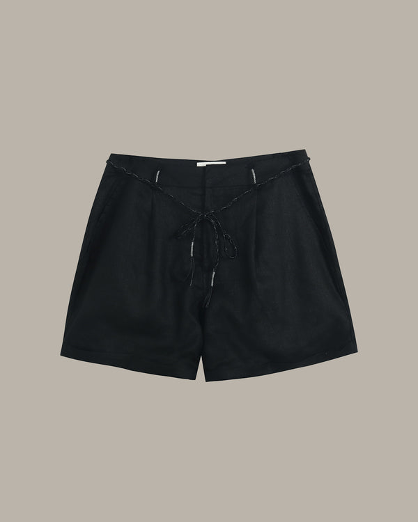 Braided Drawstrings Shorts