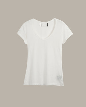 Back Detail V-Neck Tee