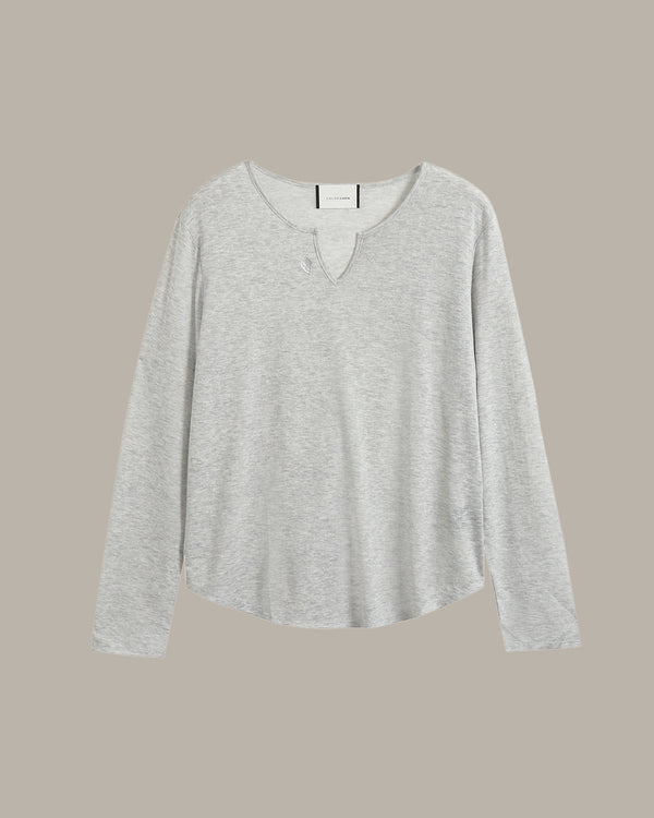 V Neck Long Sleeve Top