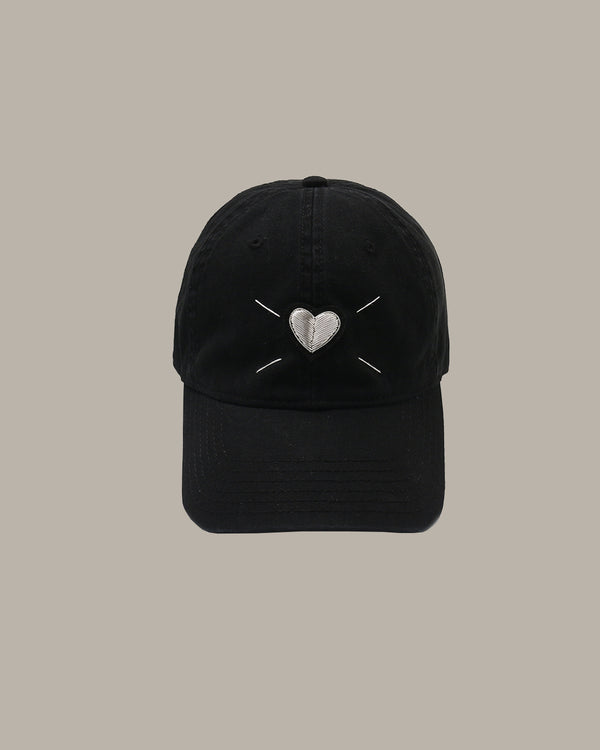 Heart Embroidered Cap