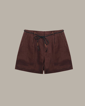 Braided Drawstrings Shorts