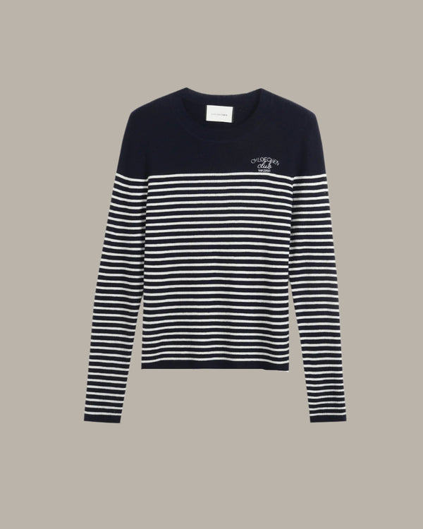 Wool Blend Striped Jumper