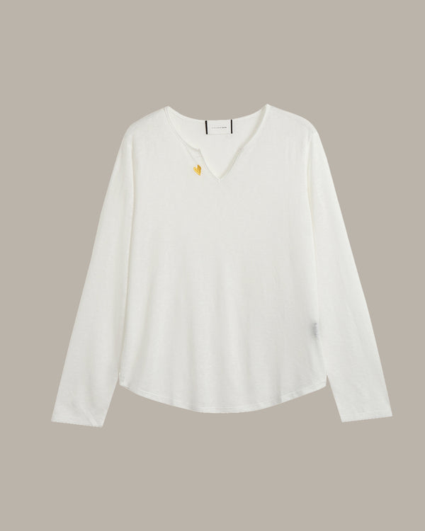 V Neck Long Sleeve Top