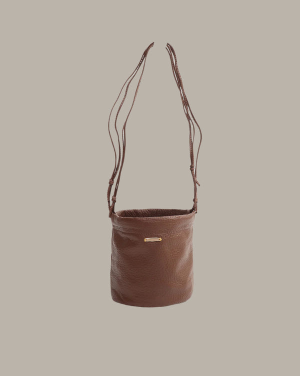 Leather Bucket Bag