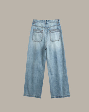 Frenchie Pockets Denim Jeans