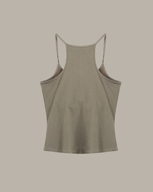 Thin Strap Detailed Tank Top