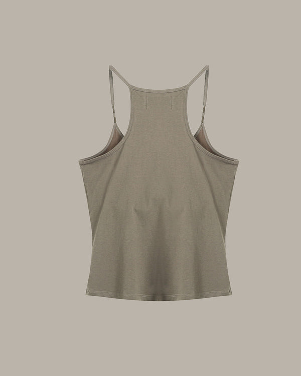 Thin Strap Detailed Tank Top