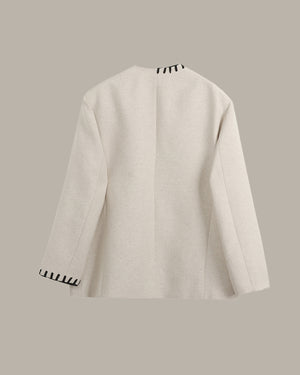 Stitch Detailed Jacket