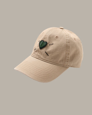 Heart Embroidered Cap