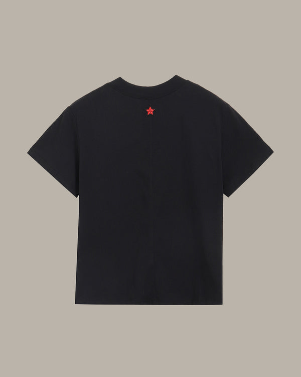 Star Embroidery Short Sleeve Tee
