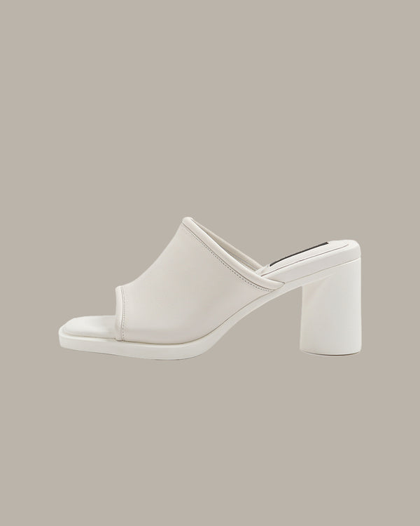 Victoria Leather Heel Sandals