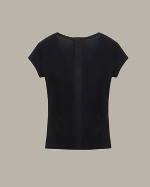 Back Detail V-Neck Tee