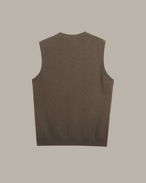 V Neck Knit Vest