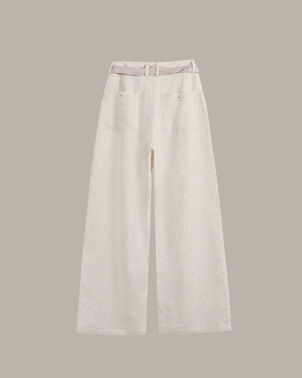 Drawstring Waist Long Pants