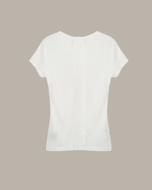 Back Detail V-Neck Tee