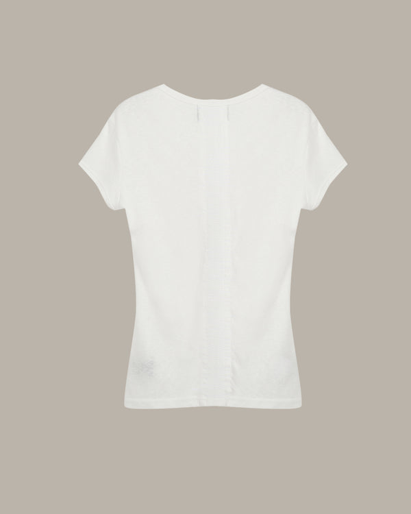 Back Detail V-Neck Tee