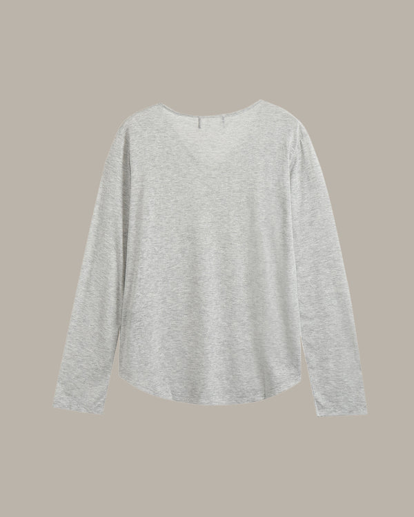 V Neck Long Sleeve Top