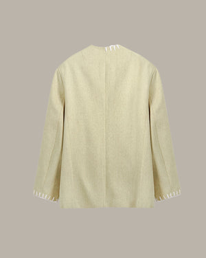 Stitch Detailed Jacket