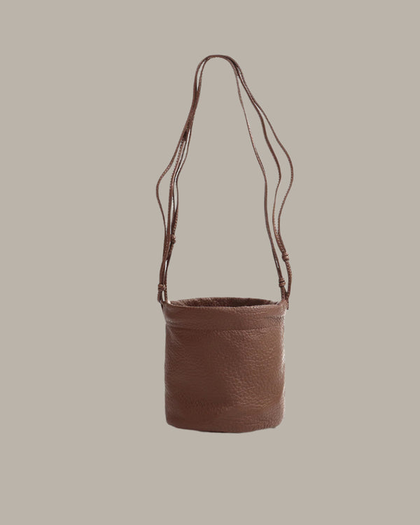 Leather Bucket Bag