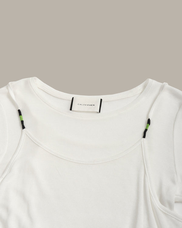 Two-Layers Short Sleeve Tee