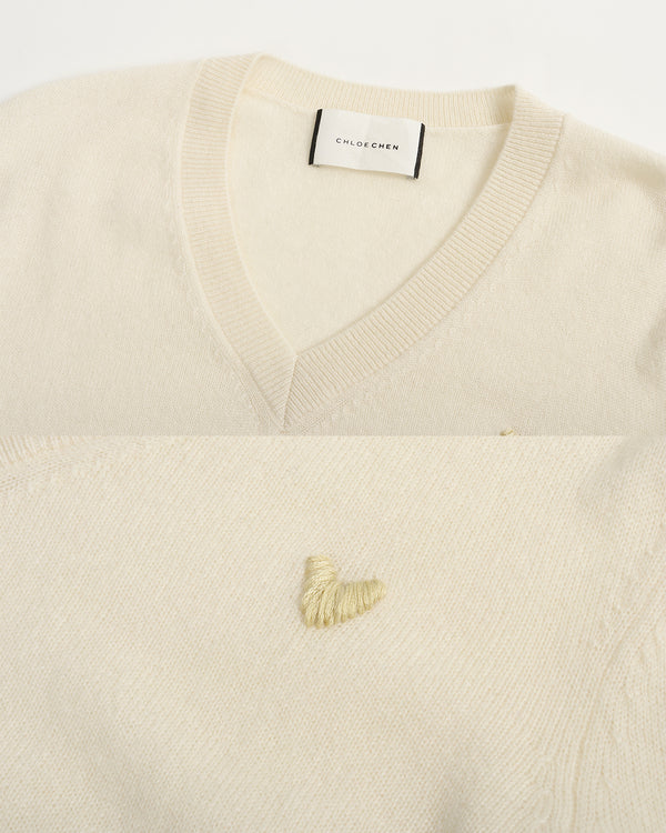 Cashmere V-Neck Jumper
