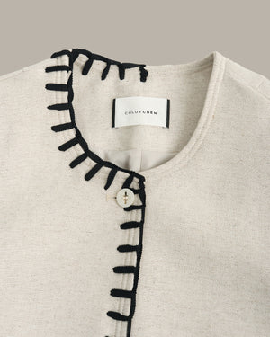 Stitch Detailed Jacket