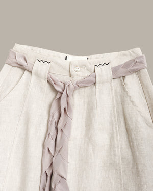 Drawstring Waist Long Pants