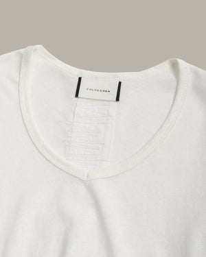 Back Detail V-Neck Tee
