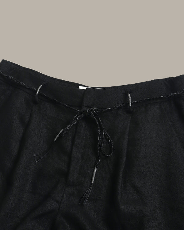 Braided Drawstrings Shorts