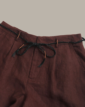 Braided Drawstrings Shorts