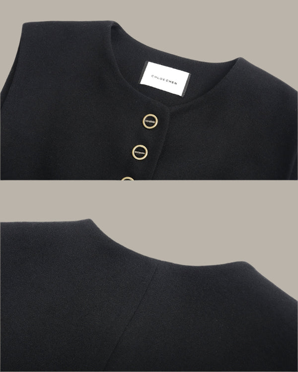 Wool Waistcoat Blazer