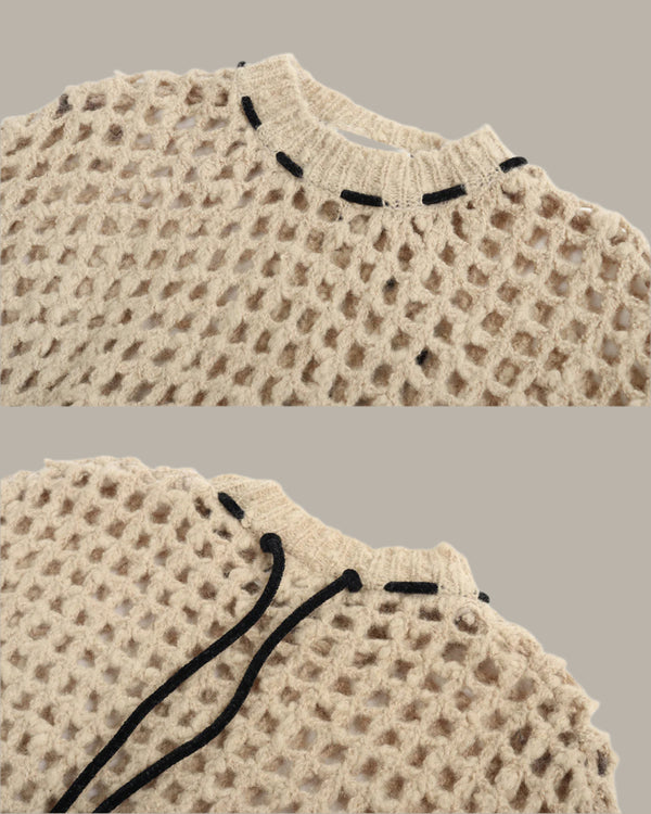 Crochet Pullover Sweater