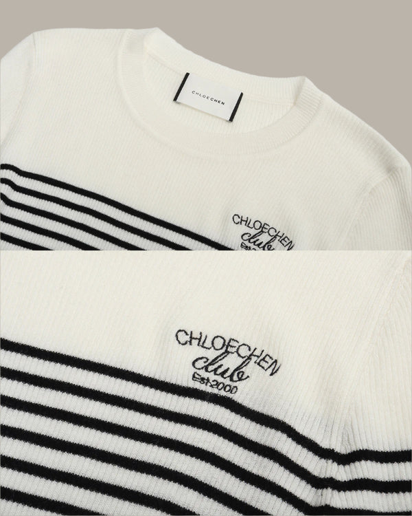 Wool Blend Striped Jumper