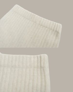 Yak Wool Knitted Midi Skirt