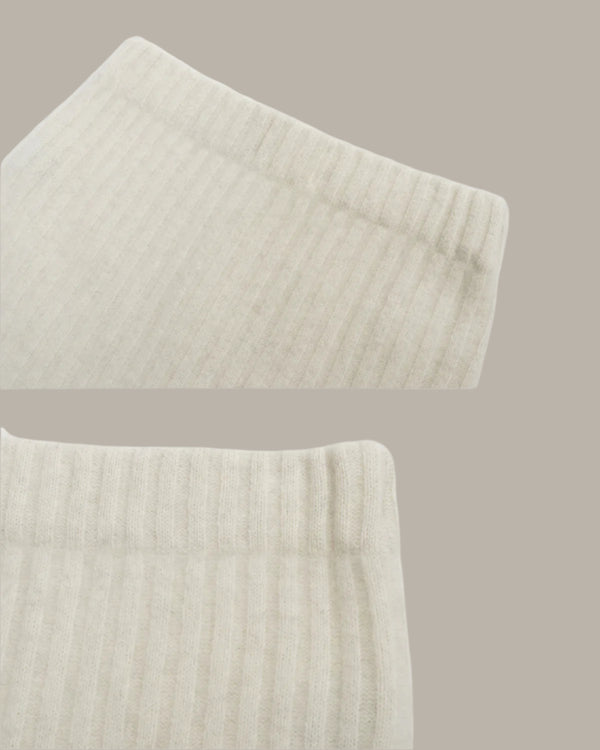 Yak Wool Knitted Midi Skirt