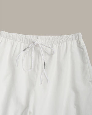 Embroidered Cuff Drawstring Pants