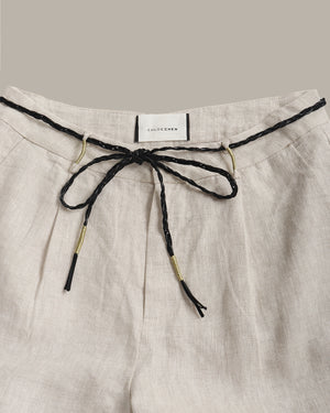 Braided Drawstrings Shorts